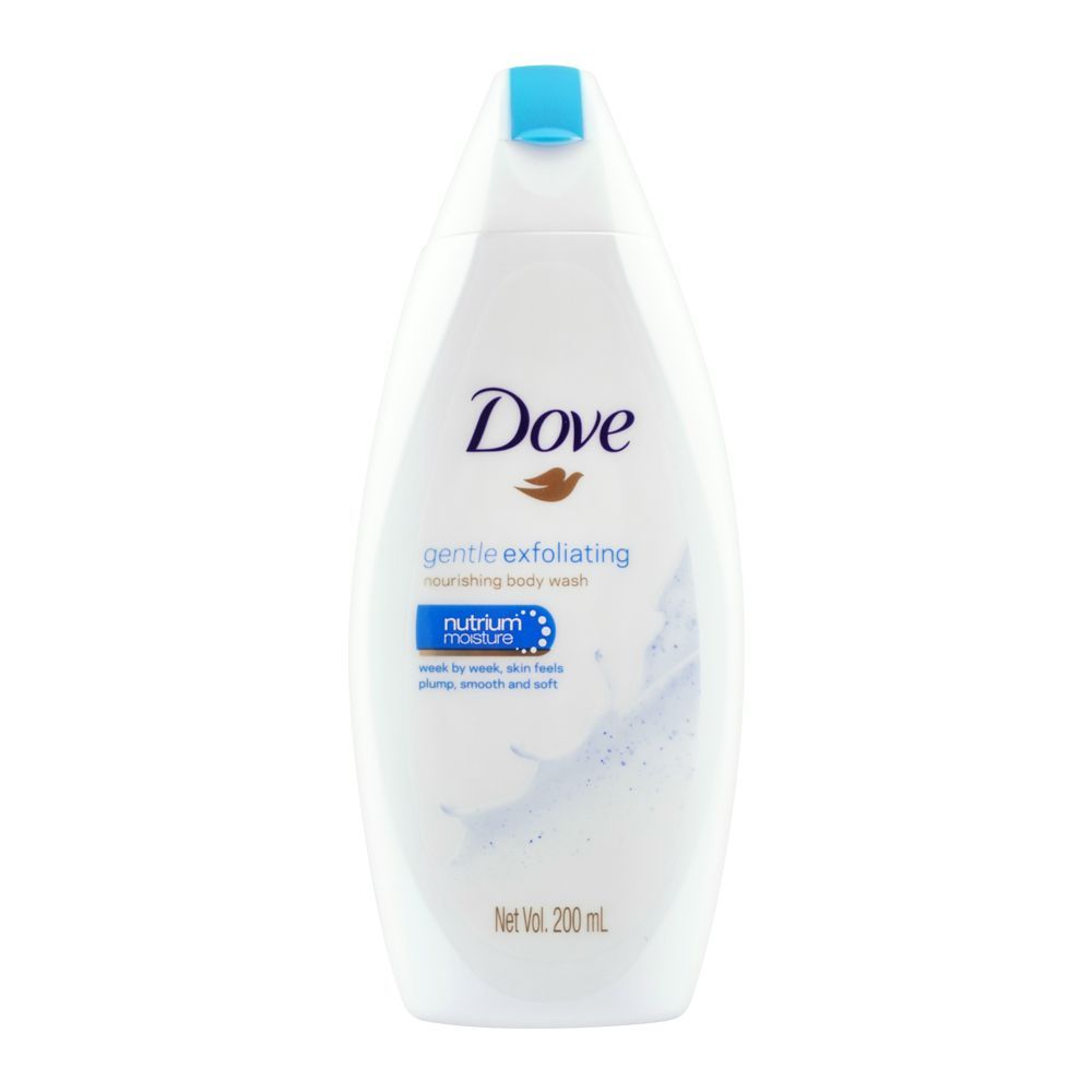 DOVE BODY WASH GENTLE EXFOLIATING NOURISHING 200 ML