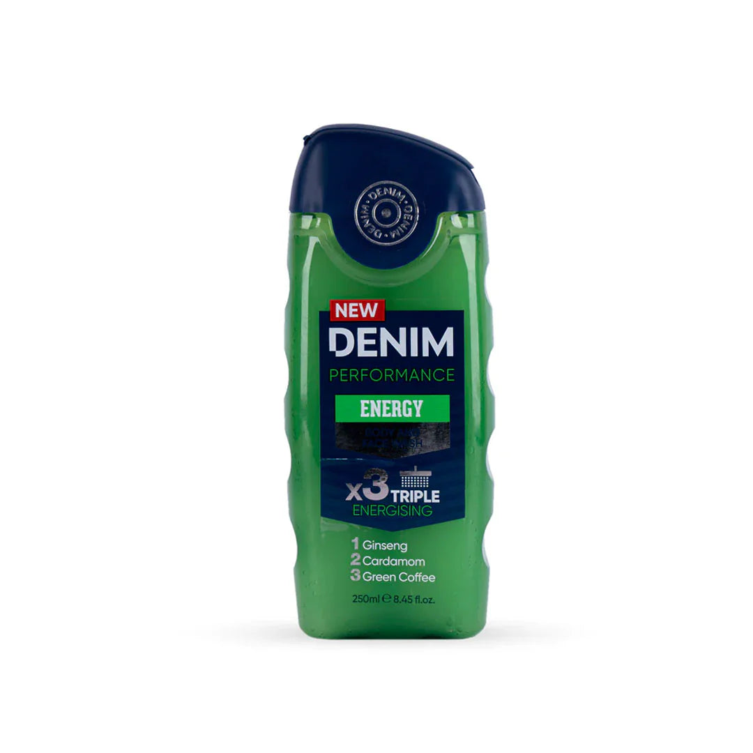 Denim Energy Shower Gel 250-ml