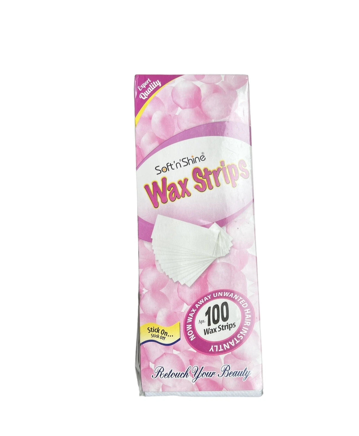SOFT N SHINE WAX STRIPS 100PC